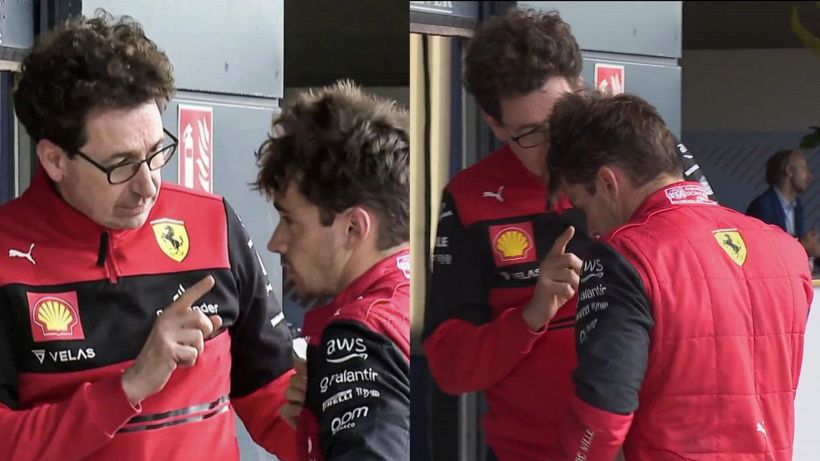 F1, Ferrari a un bivio: cosa ha detto Binotto a Leclerc, retroscena sul dito puntato