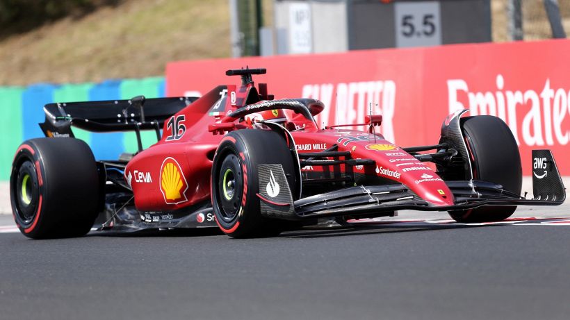F1, seconde libere Hungaroring: la Ferrari di Leclerc velocissima