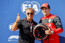 Leclerc: "Sono riuscito a fare un bellissimo giro. Dico grazie a Carlos"