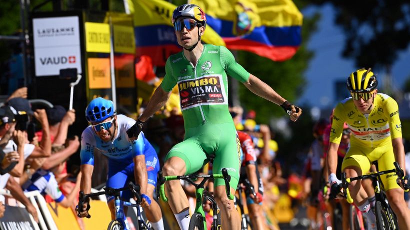 Tour de France 2022: ottava tappa a Van Aert, Pogacar, terzo, sempre più leader
