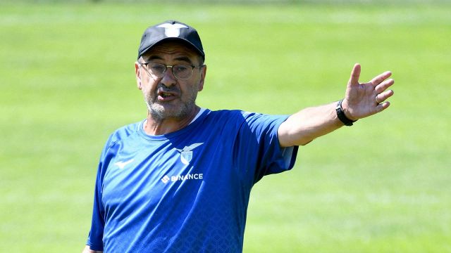 Lazio, tensione in ritiro: Sarri interrompe l'allenamento