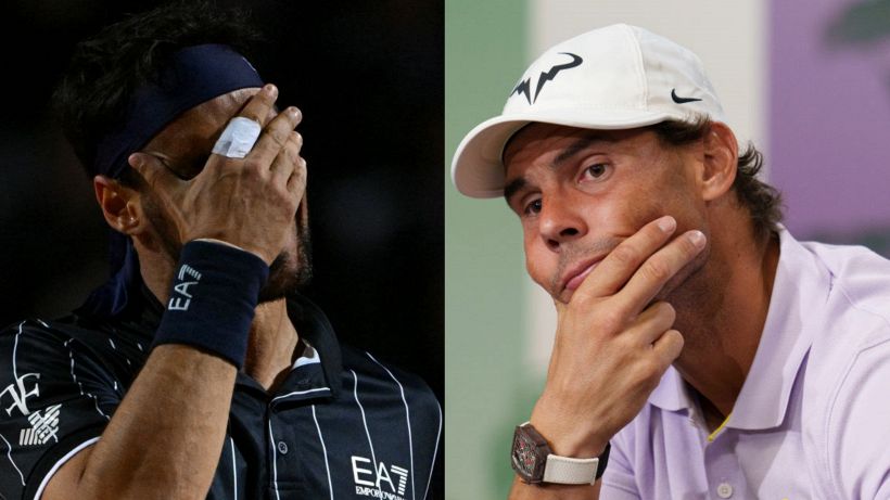 Wimbledon, ritiro Nadal: Fognini travolto dalle polemiche, bufera social