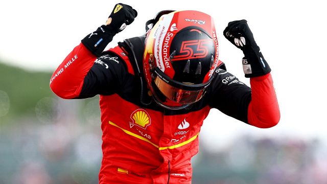 Ferrari, Sainz: "Giornata memorabile, ho sfruttato l'opportunità"