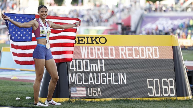 Mondiali di atletica: mostruoso record del mondo di McLaughlin nei 400 hs donne