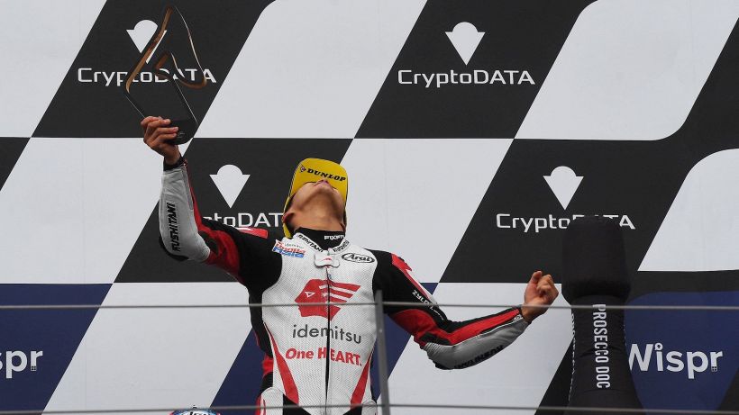 GP d'Austria Moto2: Ogura vince e va in testa al mondiale