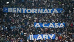 Il messaggio ironico (ma non troppo) della Curva Nord della Lazio a Ilary Blasi