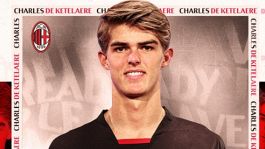 Charles De Ketelaere si presenta: "L'importante era arrivare al Milan"