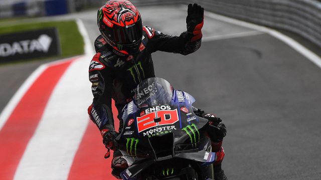 MotoGP, Quartararo: "Non sono stressato per il titolo Mondiale"