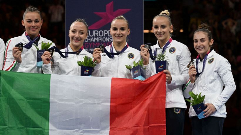 Europei di ginnastica: Italia oro nell'all-around femminile a squadre