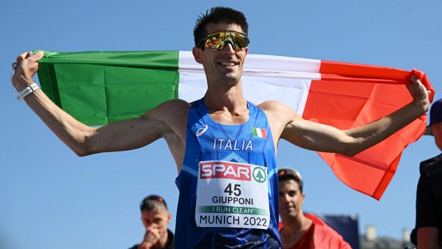 Europei, prima medaglia per l'Italia: Giupponi di bronzo nella 35km di marcia