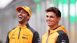 F1, McLaren: il saluto di Norris a Ricciardo. Brown sorpreso