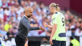 Man City, Pep Guardiola: "Haaland ha ancora margini di miglioramento"