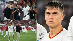 Roma: svelato il retroscena sui gesti di Mourinho e Dybala: delirio web