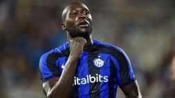 Calcio, Lukaku in panchina contro la Roma