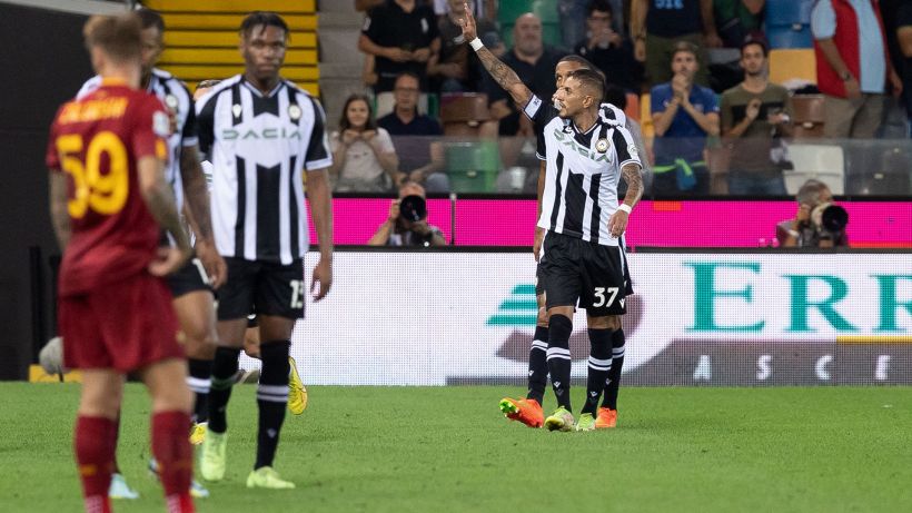 Udinese show: Roma demolita alla Dacia Arena, Abraham infortunato