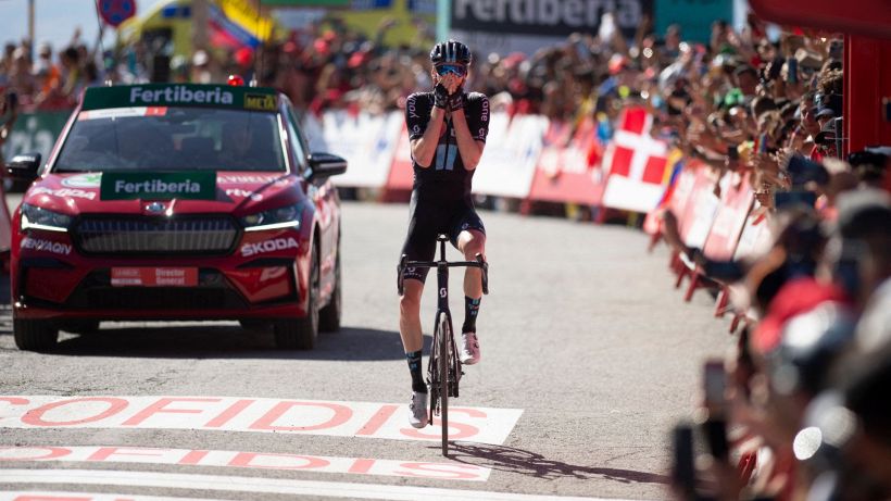 Vuelta, 15° tappa: vince Arensman, Roglic guadagna 15'' su Evenepoel leader
