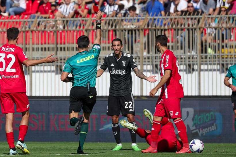 La moviola di Monza-Juve, focus su rosso a Di Maria e la provocazione di Izzo