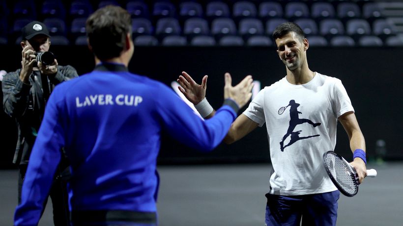 Laver Cup, l'ultima volta dei Big Three: l'abbraccio Djokovic-Federer