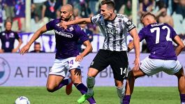 Non basta Milik: la Juve frena a Firenze, Allegri furioso. Le pagelle