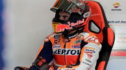 Marquez in pista a Misano per i test