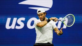 Finisce il sogno americano per Matteo Berrettini, battuto in tre set da Casper Ruud: le foto