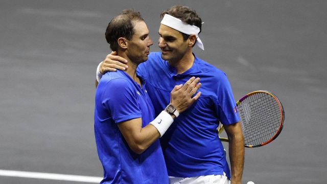 Tennis, Nadal in lacrime: "Con l'addio di Federer va via una parte di me"