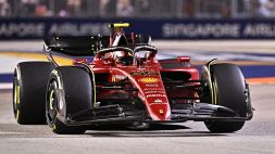 F1, GP Singapore: le Ferrari tornano davanti nelle FP2, Sainz su Leclerc