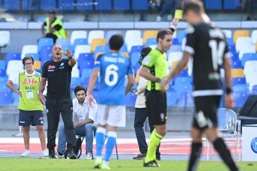 Napoli-Spezia, la moviola: focus su rigore negato ai liguri e rosso a Spalletti