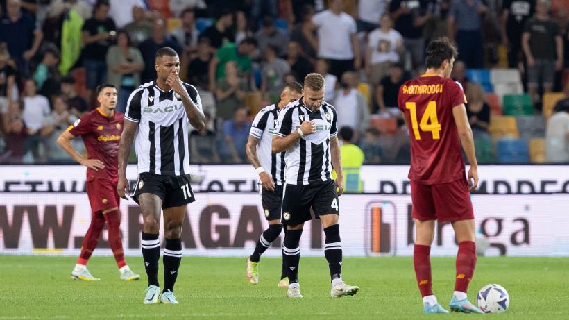 La Roma cade alla Dacia Arena: spettacolo Udinese, 4-0 nettissimo