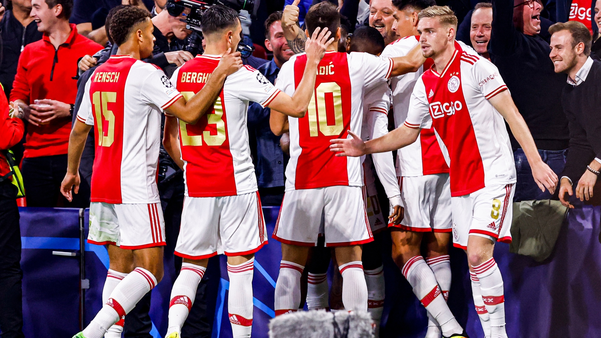 Champions League 2022-2023, Ajax-Napoli 1-6: le foto