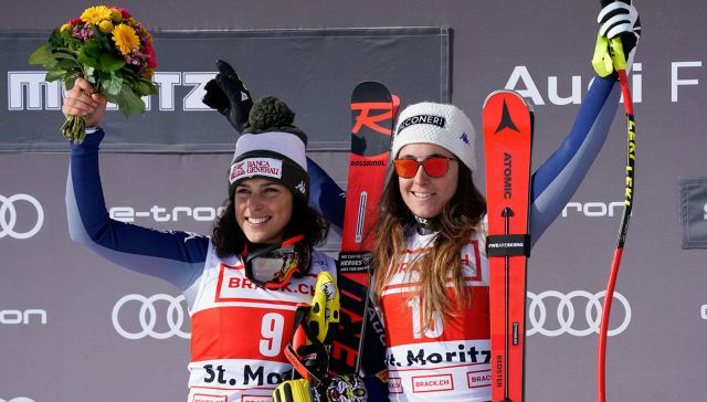 Sci alpino Discesa femminile a St. Moritz, Shiffrin beffa Goggia e Brignone. Ma è un podio d'autore