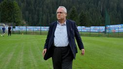 Lazio, Lotito incensa Sarri: "Gli ho fatto i complimenti"