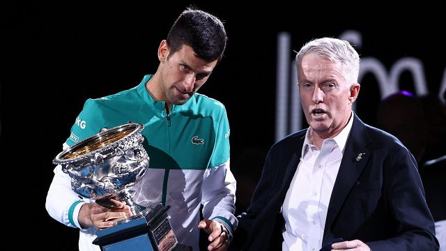 Australian Open 2023: Craig Tiley apre a Novak Djokovic