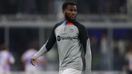 Barcellona: Xavi recupera Kessie per la sfida con l'Inter