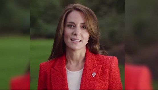 Kate Middleton, video messaggio speciale per le Red Roses inglesi: il significato della sua spilla
