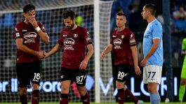 Lazio, sconfitta choc contro la Salernitana