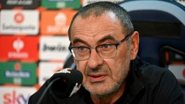 Lazio, Sarri: "Dobbiamo dare seguito alla vittoria con l'Atalanta, altrimenti..."