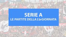 Serie A le partite di oggi. Orari 11a giornata e dove vedere in diretta tv: Dazn o Sky