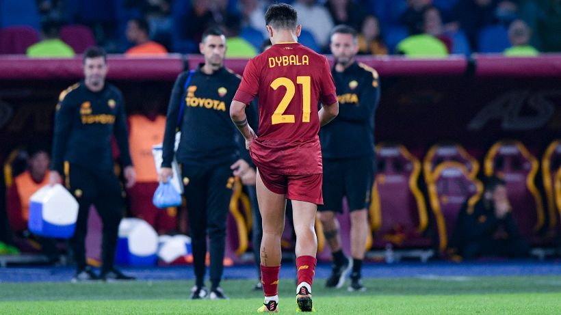 Roma: domani gli esami per l'infortunio di Dybala
