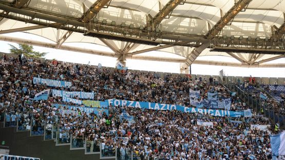 Lazio, coro e striscione per Provedel