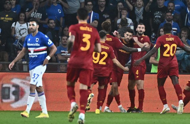 Sampdoria-Roma 0-1, giallorossi al quarto posto: le pagelle