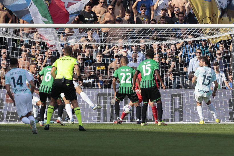 La moviola di Sassuolo-Inter, focus sul primo gol di Dzeko contestato da Dionisi