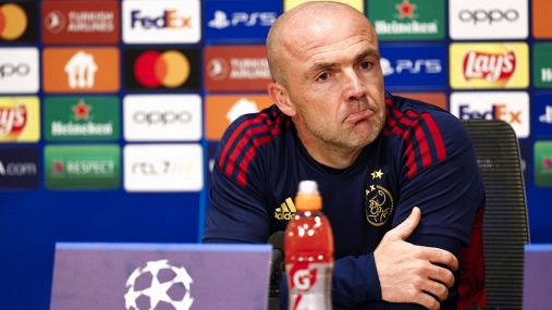 Ajax, Schreuder prima del Napoli: "Loro a livello del Liverpool. Noi dobbiamo reagire"