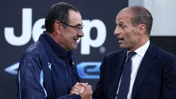 Juventus-Lazio, Allegri vs Sarri: uno è di troppo nella corsa al Napoli