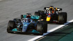 F1, Sprint Race Brasile: Verstappen crolla nel finale, vince Russell