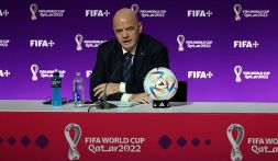 Qatar 2022: Bufera su Infantino, il web indignato per il suo discorso