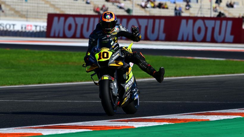 MotoGP Valencia, Luca Marini: "Mi sono sentito bene fin dall'inizio"