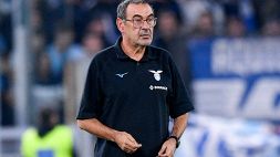 Lazio, Sarri: "Arbitraggio molto discutibile"