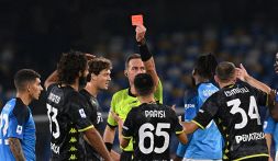 Napoli-Empoli, la moviola: Focus su rigore per gli azzurri e rosso a Luperto