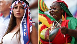 Mondiali Qatar 2022, Camerun-Serbia: lo spettacolo delle tifose esagerate